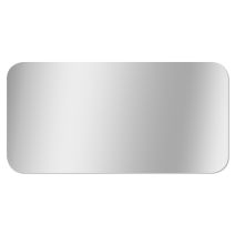 Miroir bord polis 80x40cm